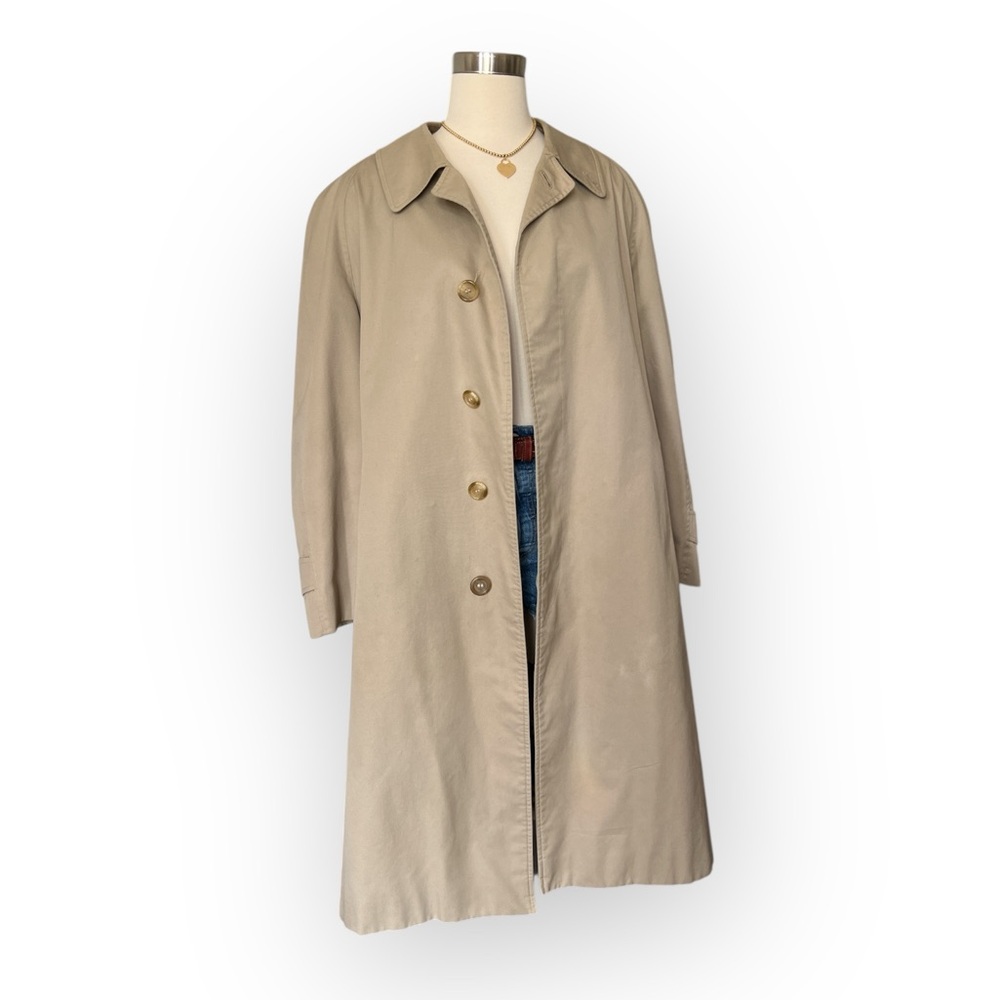 Burberry Tan Trench Coat - Picture 1 of 14